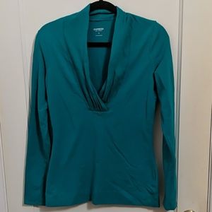 Express Women's V-Neck Sexy Stretch Sweater M